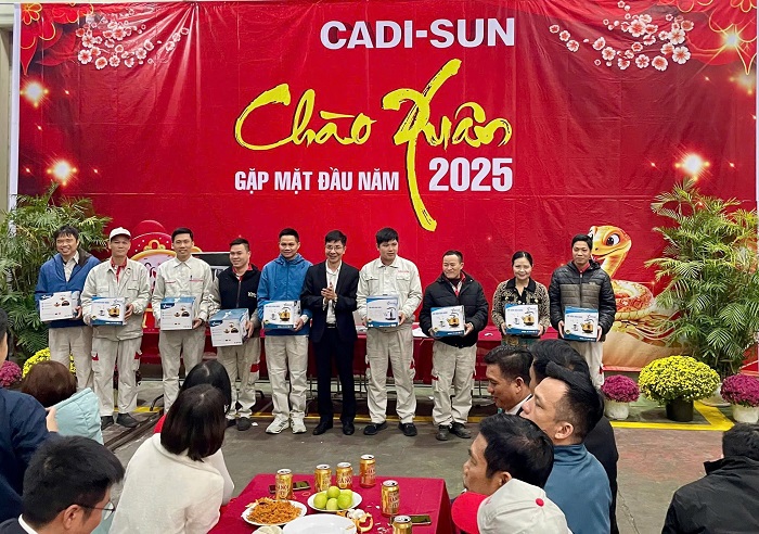 CADI-SUN đoàn kết, hướng đến một năm mới thành công và thịnh vượng